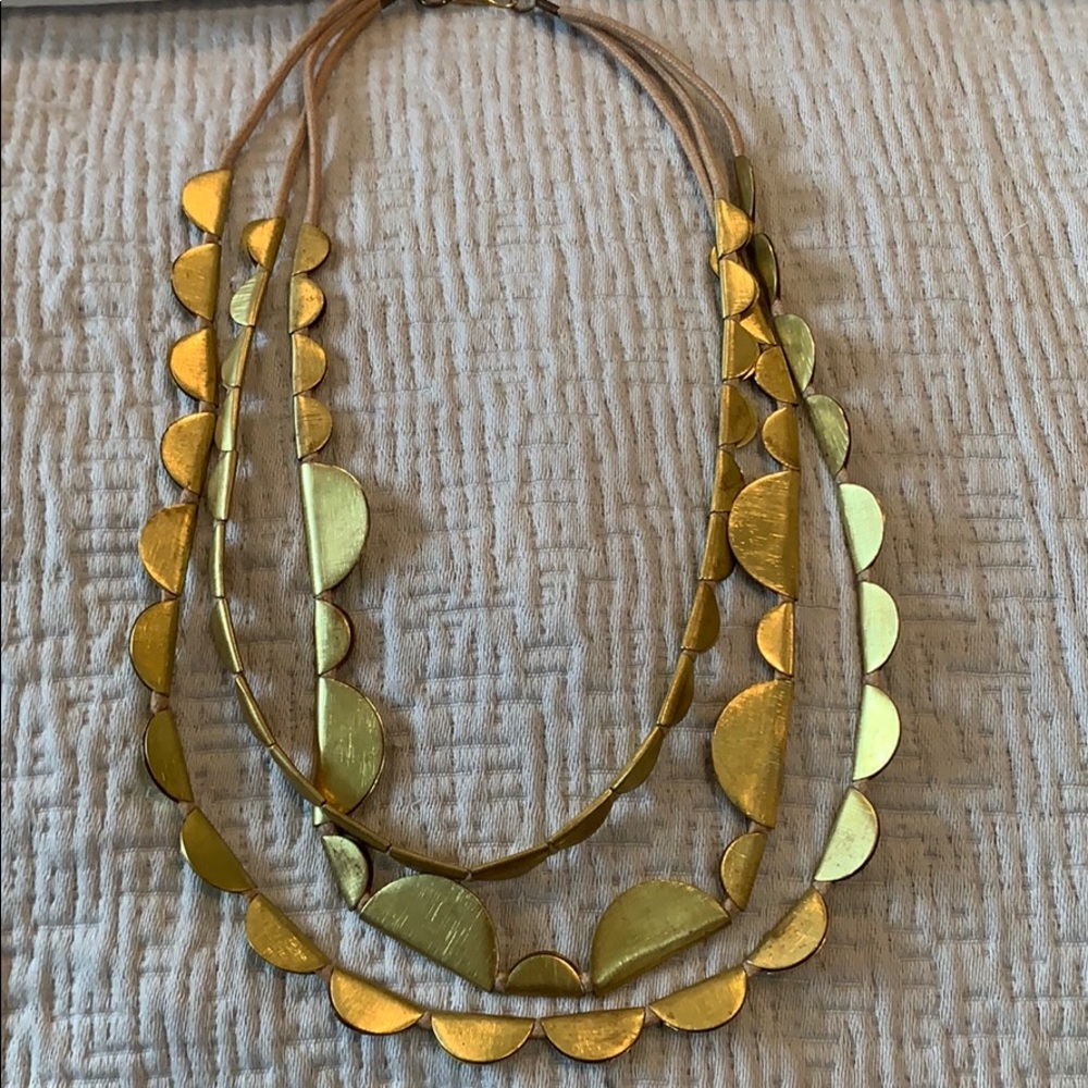Gold Statement Necklace